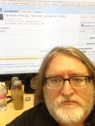 Illustration for article titled Gabe Newell Posts On Reddit and Here's Proof